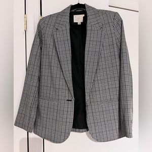 Plaid Blazer - Size 2